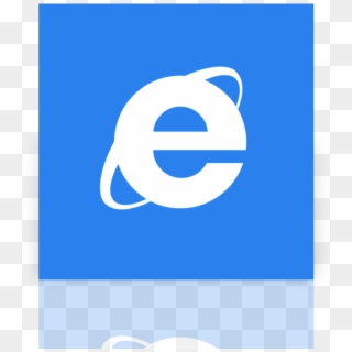 Internet,explorer,mirror Icon - Internet Explorer Icon Square Clipart