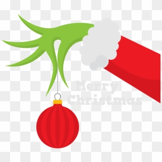 Image Gallery Of Wonderful Design Ideas Grinch Clip - Grinch Hand Clipart - Png Download