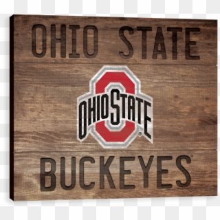 Ohio State Buckeyes Wood Burn - Ohio Clipart