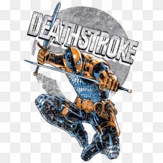 Justice League Deathstroke Retro Youth Hoodie - Poster Clipart