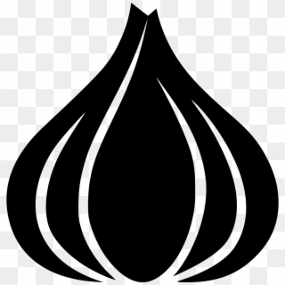 Graphic Royalty Free Garlic Vector Svg - Black Garlic Icon Png Clipart