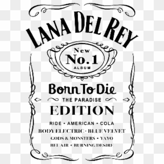 Lanadelrey Sticker - Lana Del Rey Born To Die Edition Clipart