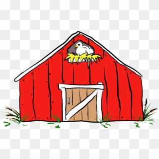 3pig Barn - Cartoon Clipart