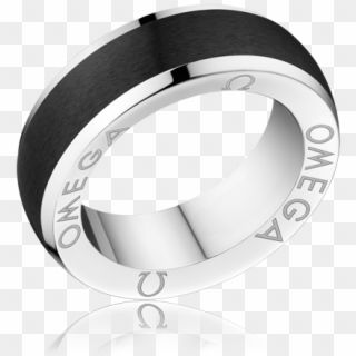 Omegamania Ring - Omega Ring Black Ceramic Clipart