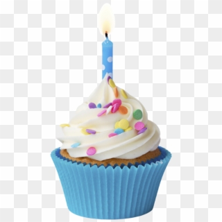 Celebrar Un Cumpleaños En Madrid - Birthday Cupcake Clipart