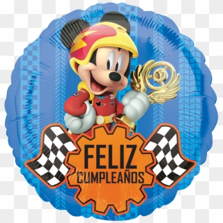 Mickey Roadster Feliz Cumplea Os - Mickey Roadster Racers Redondo Clipart