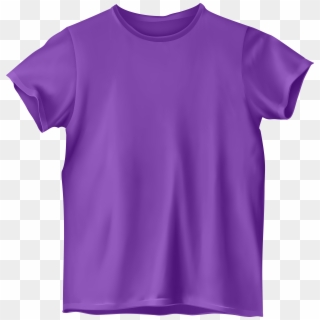 Purple T Shirt Png Clip Art - Purple Shirt Png Transparent Png