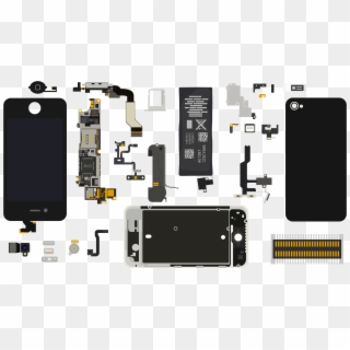 Smart Phone Electronic Parts Cell Doc - Smartphone Parts Clipart