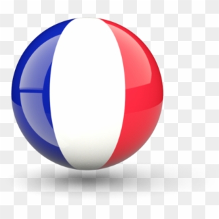 Free Icons Png - France Flag Ball Png Clipart