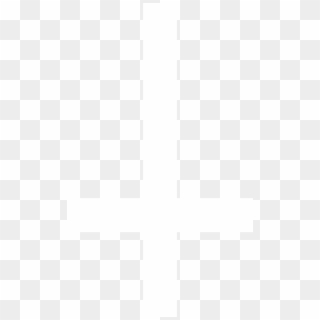 1100 X 1850 13 - White Upside Down Cross Clipart