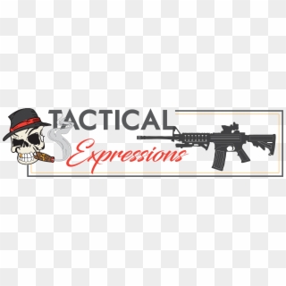 Tactical Expressions Custom Gun - Assault Rifle Clipart