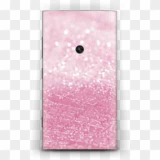 Pink Glitter Skin Nokia Lumia - Mobile Phone Clipart