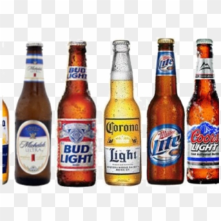Bud Light Clipart Cerveza - Domestic Beers - Png Download