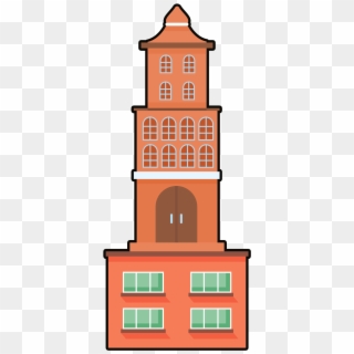 Hand Drawn Element Building Bell Tower Png And Psd Clipart