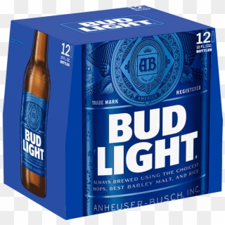 Bud Light Aluminum Bottle 12 Pack , Png Download Clipart