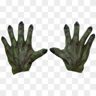 Green Monster Hands Clipart