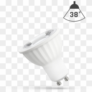 6w Led Spotlights 38 Degrees Angle Gu10, Cool White, - Led Lamp Clipart