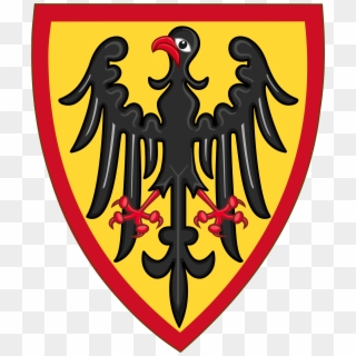 Or, An Eagle Displayed Sable Beaked And Membered Gules, - Ancient Germany Coat Of Arms Clipart