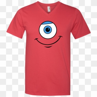 Disney Monsters Inc Eye Smile Graphic Anvil - Shirt Clipart