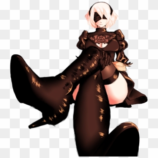 Would You Let Toobie Walk All Over You - Nier Automata 2b Foot Worship Clipart