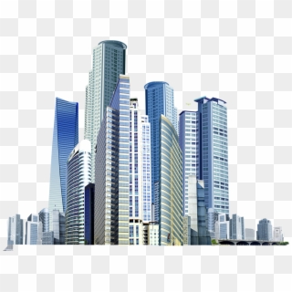 Building Icon Virtual City - Skyscraper Png Clipart