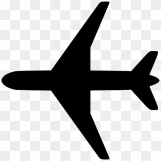 Airplane Icon Png - Airliner Clipart