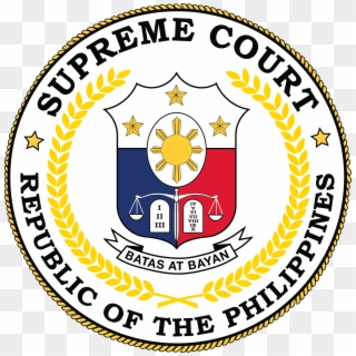 History - Supreme Court Of The Philippines Official Seal Clipart