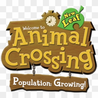 New Leaf - Animal Crossing Population Growing Logo Clipart