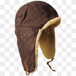 Flying Doctor Hat In Brown - Leather Clipart