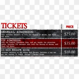 Chicago Haunted House Ticket Prices For Midnight Terror - Batman Clipart