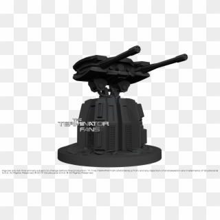 Skynet Mainframe Turret - Cannon Clipart