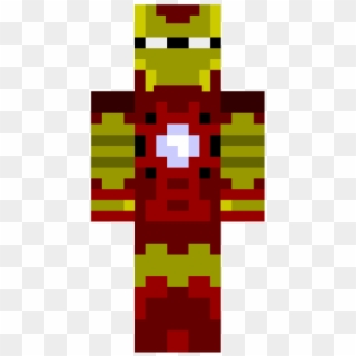 640 X 640 36 - Iron Man En Minecraft Clipart
