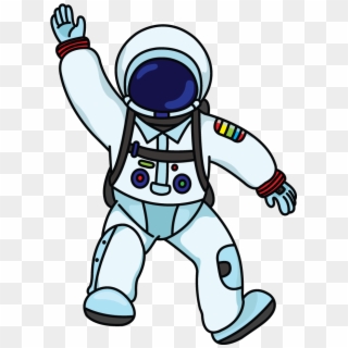 720 X 1280 9 - Simple Astronaut Cartoon Png Clipart
