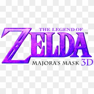 Majora's Mask 3d Logo No Background - Legend Of Zelda Majora's Mask 3d Logo Clipart