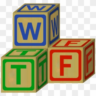 Wtf-blocks - Block Clipart - Png Download