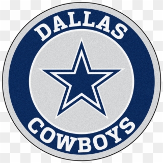 Dallas Cowboys Rounded Logo Wallpaper In Png Hd La - Transparent Dallas Cowboys Logo Clipart
