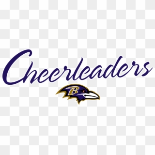 Cheer Logo Rev - Baltimore Ravens Clipart