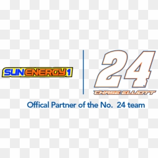 Sunenergy1 Becomes Primary Sponsor Of Chase Elliott - Graphics Clipart