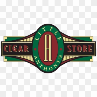 Little Anthony's Cigar Store - Cigar Logo Png Clipart