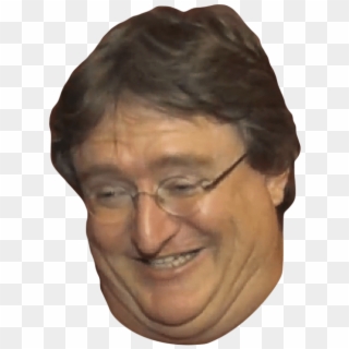 Gaben - Gabe Newell Face Png Clipart