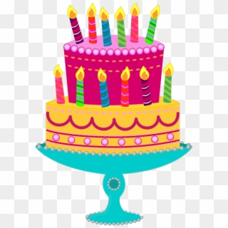 Birthday Cake Clipart Birthday Cake Clip Art, Blue - Birthday Cake Clip Art - Png Download