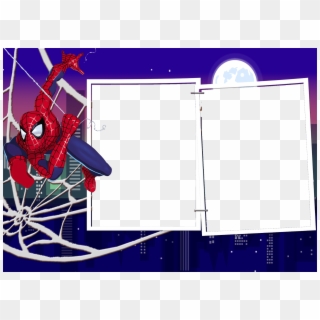 Marcos Spiderman Png Recursos Photoshop Javi74 - Moldura Para Duas Fotos Homem Aranha Clipart