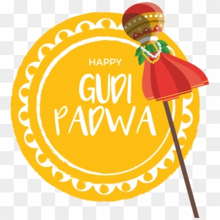 Gudi Padwa Greeting Card - Gudi Padwa Vector Png Clipart