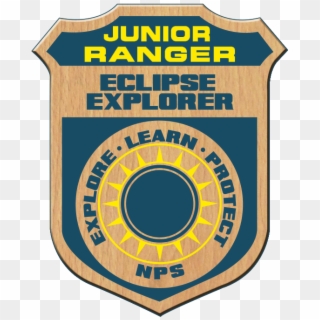 Junior Ranger Eclipse Explorer Badge - Circle - Png Download