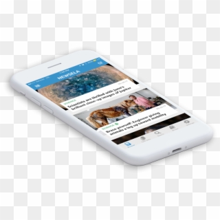 Newsela App Runnning On A Phone - Smartphone Clipart