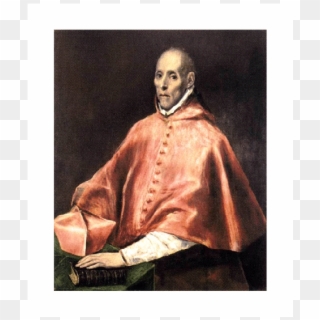 Portrait Of Cardinal Tavera Clipart