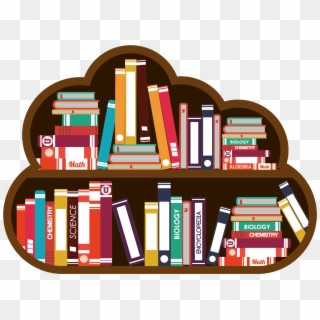 Library Png - Online Bookstore Clipart