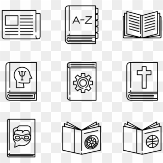 Library - Library Vector Icon Png Clipart