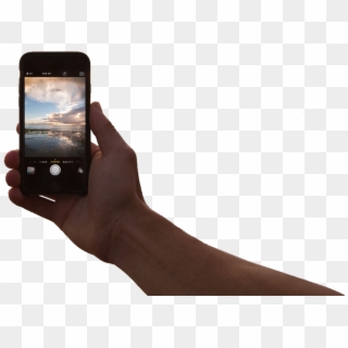 Man Holding Phone Transparent Clipart