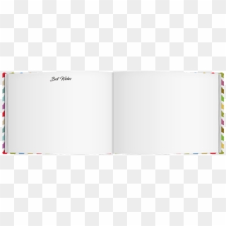 Best Wishes Hardback Celebration Guest Book - Parallel Clipart